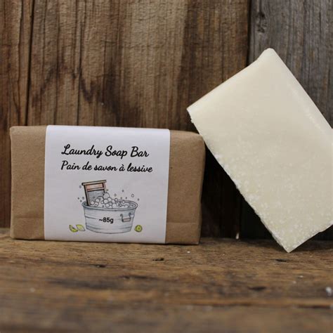 Laundry Soap Bar 100 Natural Ingredients Garden Path Homemade Soap