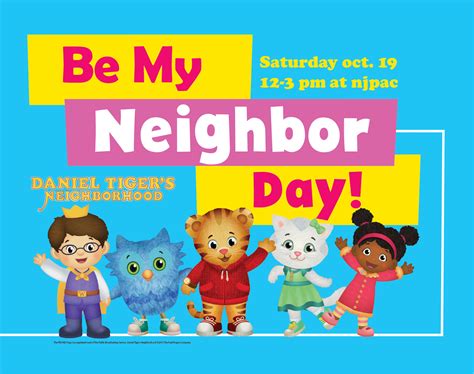 Daniel Tiger S Neighborhood Be My Neighbor Day Events WNET Education