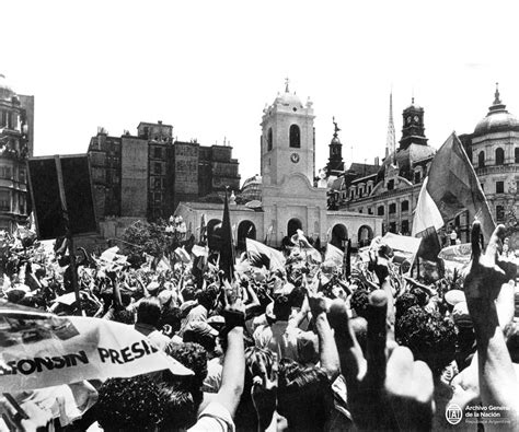 La Historia De La Democracia Argentina Argentina Gob Ar