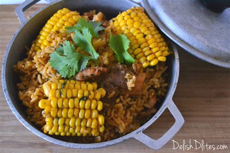 In my culture, we're known to not measure. Arroz Con Pollo (Puerto Rican Chicken & Rice) | Delish D'Lites