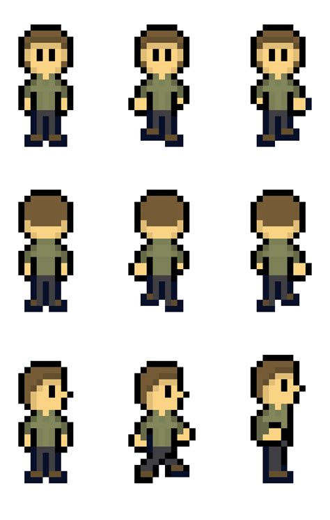 Character Spritesheet Pixel Art Maker