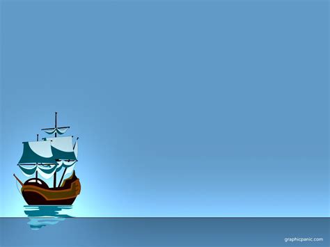 Ship Background | PowerPoint Background & Templates | Nautical background, Background ...