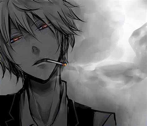 Anime Male Pfp Smoking