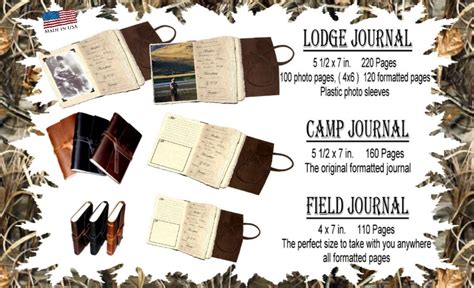 Fly Fishing Journals Fly Fishing Log Handmade Leather