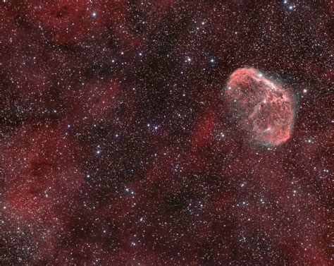 Crescent And Soap Bubble Nebulae Astrodoc Astrophotography By Ron