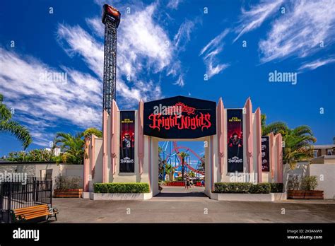 Gold Coast Queensland Australia Movie World Theme Park Entrance