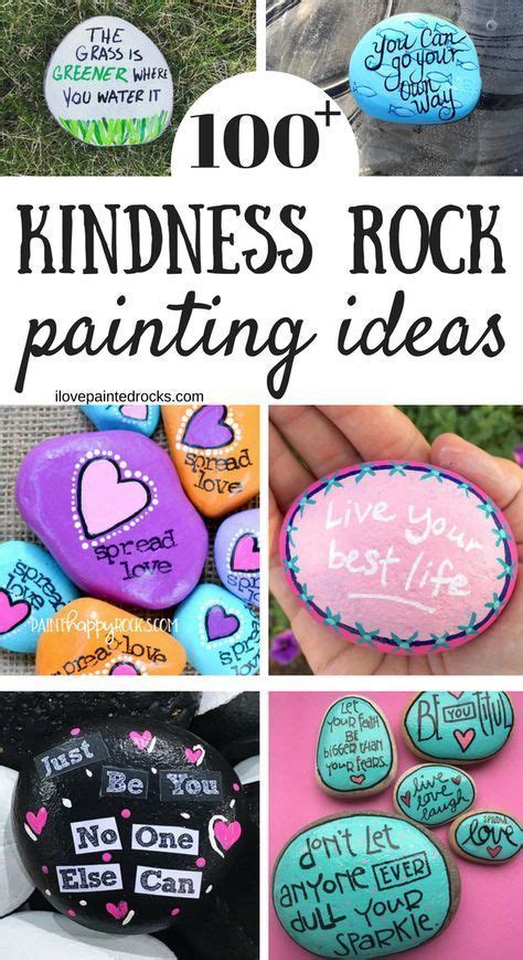 10 Excellent Kindness Rocks Rock Painting Ideas Inspiration You Can Get
