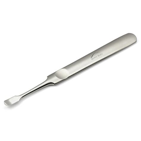Mont Bleu Cuticle Pusher Made Of Stainless Steel Hand Finished In