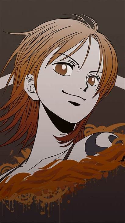 Piece Nami Iphone Anime Wallpapers Smile Backgrounds