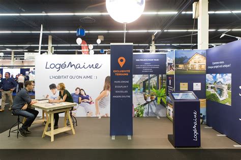 Salon immobilier parc expos montpellier 2018. Stand salon de l'habitat et de l'immobilier à Angers ...