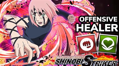 Attacking And Healing Build In Naruto To Boruto Shinobi Striker Youtube