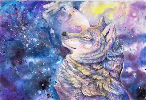 Pearl Moon By Dawndelver On Deviantart Wolf Art Artist Deviantart