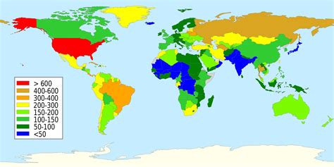 Prison Population Per 100000 Vivid Maps