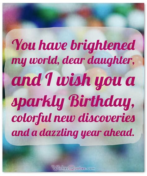 Birthday Wishes Quotes Daughter Shortquotescc