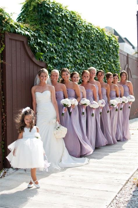 Lilac Bridesmaid Dresses Purple Bridesmaids Bridesmaids And Groomsmen