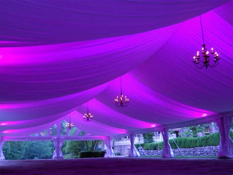 Purple Lavender Tent Wedding Uplighting By Soundwave Djs Harrisburg Pa