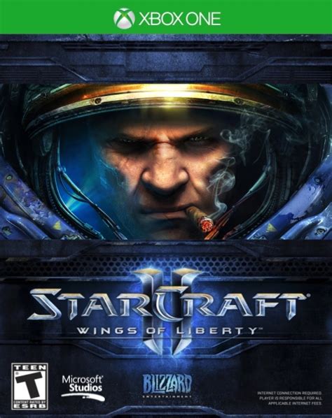 Starcraft 2 Wings Of Liberty Xbox One Xbox One Box Art Cover By Cubapete
