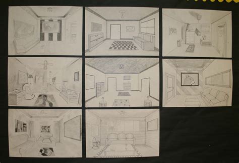 Mrs Macres Art Class One Point Perspective Drawing