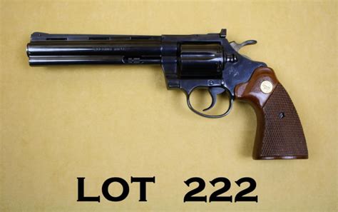 Colt Diamondback Da Revolver 22lr Cal 6 Ventilated Rib Barrel