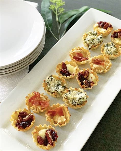 3 Easy Appetizers Using Phyllo Cups Crisp Collective