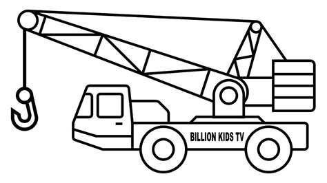 These pages are created by a great illustrator and are aimed for kiddos who are hobby enthusiast to the coloring activities. Construction Crane Coloring Page at GetColorings.com ...