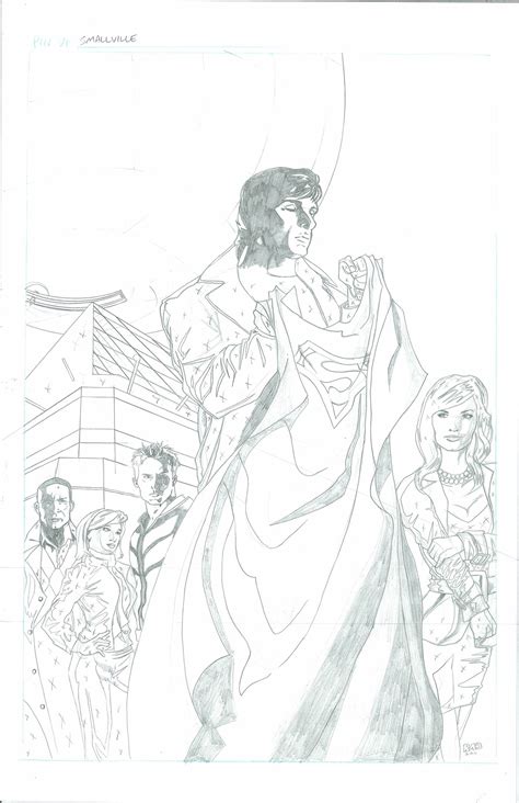 Smallville Pages Coloring Pages