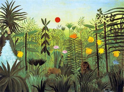 Jan Geminicat7 Henri Rousseau Paintings Jungle Art Henri Rousseau