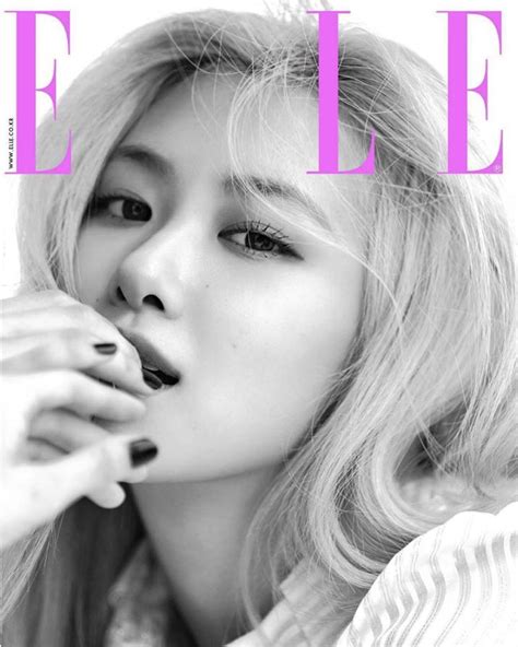 Rosé Becomes The Final Solo Blackpink Member To Make The Cover Of Elle Korea In Stunning