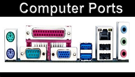 Computer Ports Names Types Of Computer Ports Functions Examples 15876