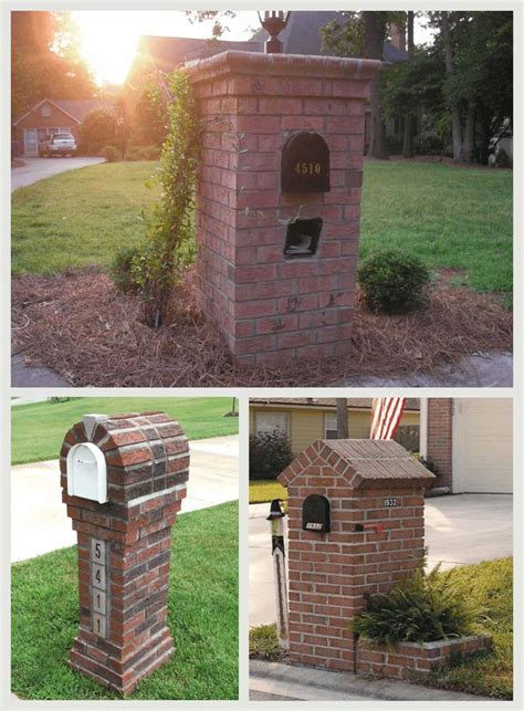 Why Your Home Needs A Brick Or Stone Mailbox Brick Mailbox Mailbox