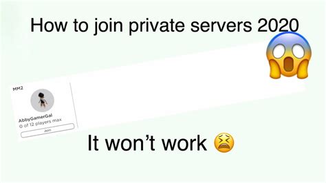 How to make a private server roblox. How to Join private servers on iOS Roblox 2020 - YouTube