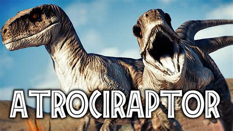 Atrociraptor Mod Showcase Jurassic World Evolution 2 Dominion Biosyn Expansion Dlc Youtube