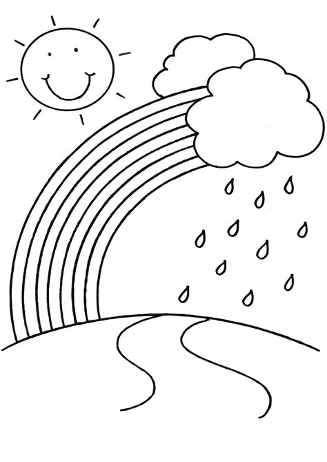 Downvote because you dislike or disagree. Rainbow Coloring Pages for childrens printable for free