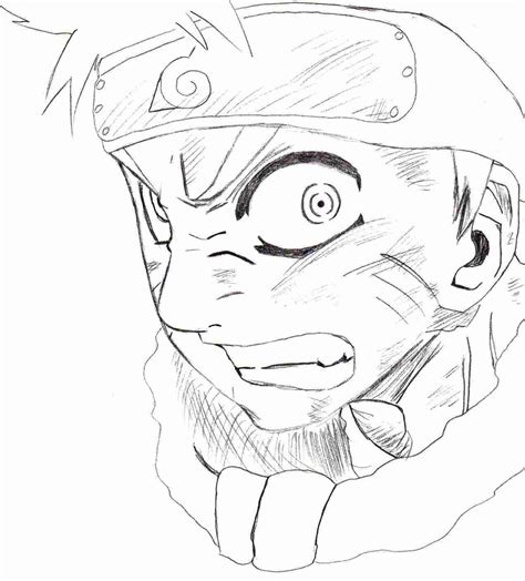 Angry Naruto Face By Mearicksart On Deviantart