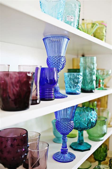 Elsie S Rainbow Glassware Collection A Beautiful Mess