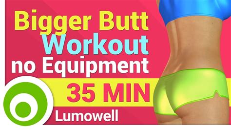 Bigger Butt Workout No Equipment YouTube