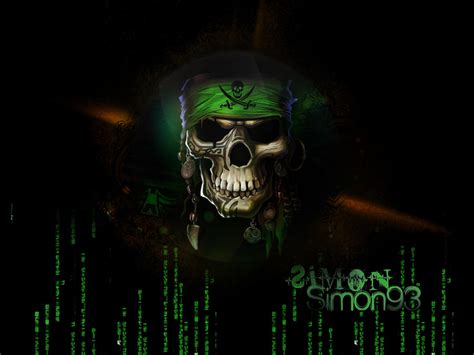 Hacker Skull Wallpaper By Simon93 Ita On Deviantart