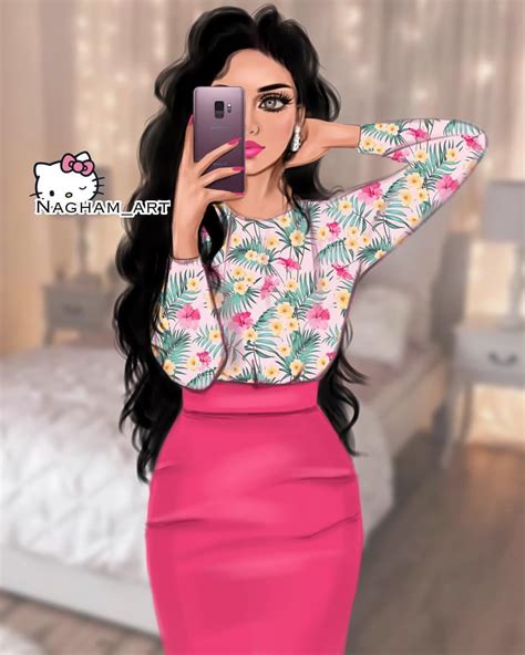 بنات كيوت انستقرام 2019 رسم Cinefilia