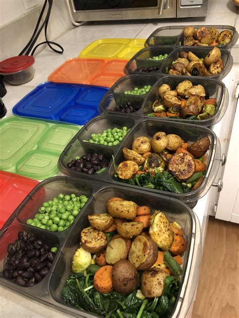Vegetarian Meal Prep For The Week All Done 🌱 Rmealprepsunday