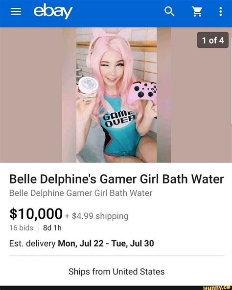 Belle Delphines Gamer Girl Bath Water Belle Delphine Gamer Girl Bath