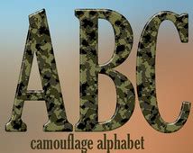 7 Best Images Of Printable Camo Letters Green Camo Letters Free