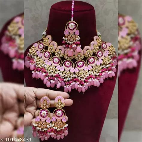 Bridal Meenakari Jewellery Set