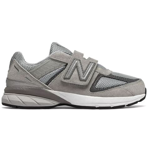 In the spring of 1978, new balance gave their designers the go ahead on an ambitious undertaking: New Balance Kid's 990v5 Grey Hook & Loop | Laurie's Shoes