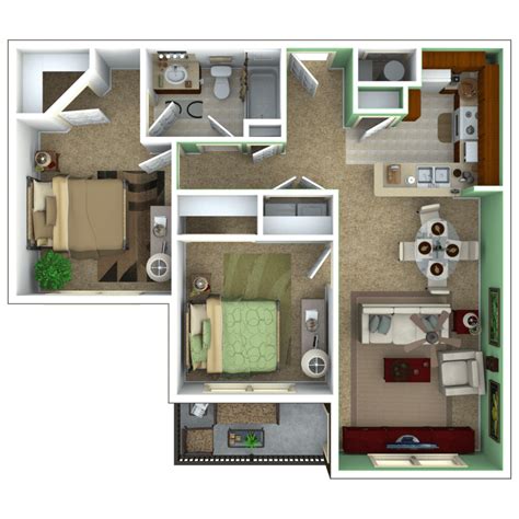 Senior Apartments Indianapolis Floor Plans