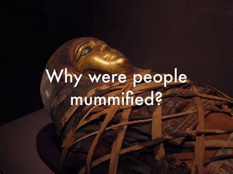 Ancient Egypt Mummification Process Facts