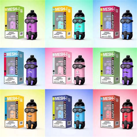 Wholesale Minions Mesh X Rechargeable Disposable Vapes