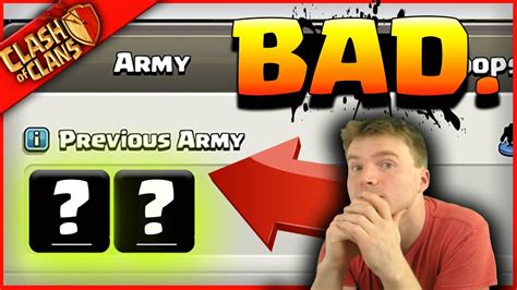 Stay Away From This Army In Clash Of Clans Youtube