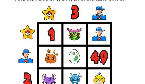 Have You Seen These Free Pokémon Math Puzzles? — Mashup Math | Maths