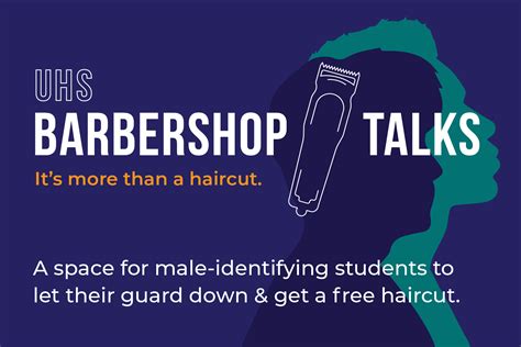 Barbershop Talks In Support Of Mens Mental Health University Health
