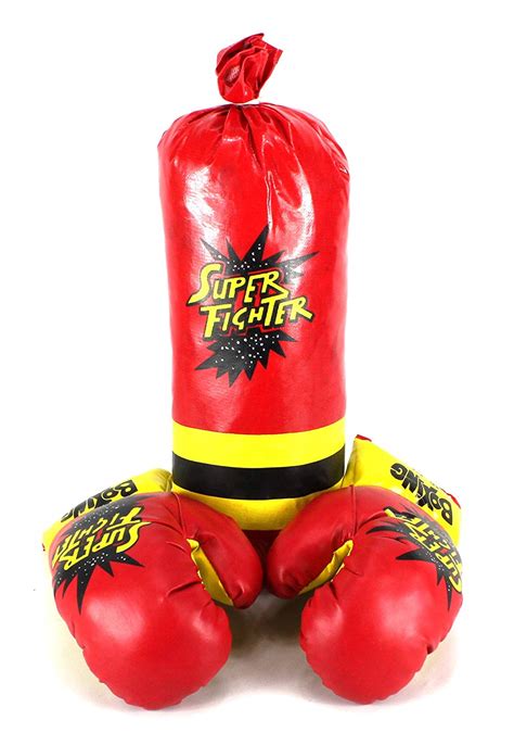 At the gym and in a hurry. Fighter Children's Pretend Play Toy Boxing Set with ...
